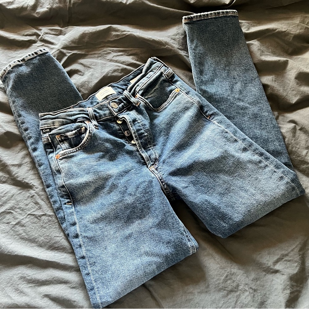 Citizens Of Humanity Charlotte High Rise Straight Leg Jeans